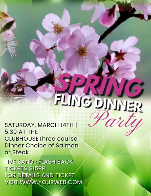 Spring Flyer Pinterest spring flyer template | PosterMyWall