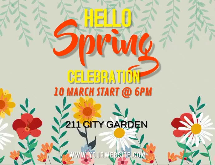 Copy of Spring flyer template | PosterMyWall