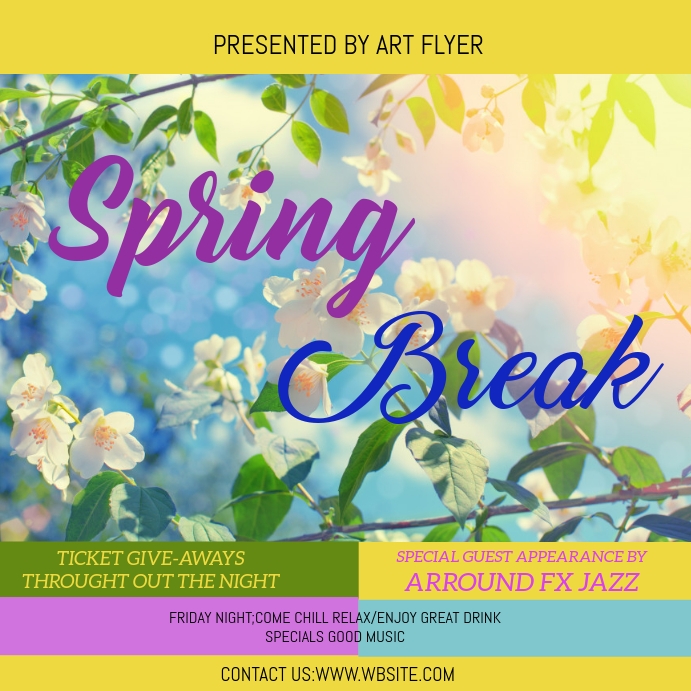 Spring Flyer Pinterest spring flyer template | PosterMyWall