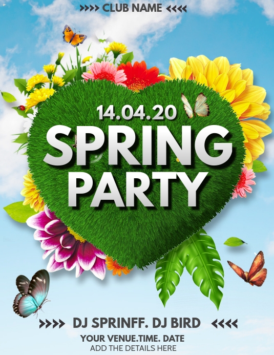 Aaa Spring Flyers This Design Template is not available | PosterMyWall