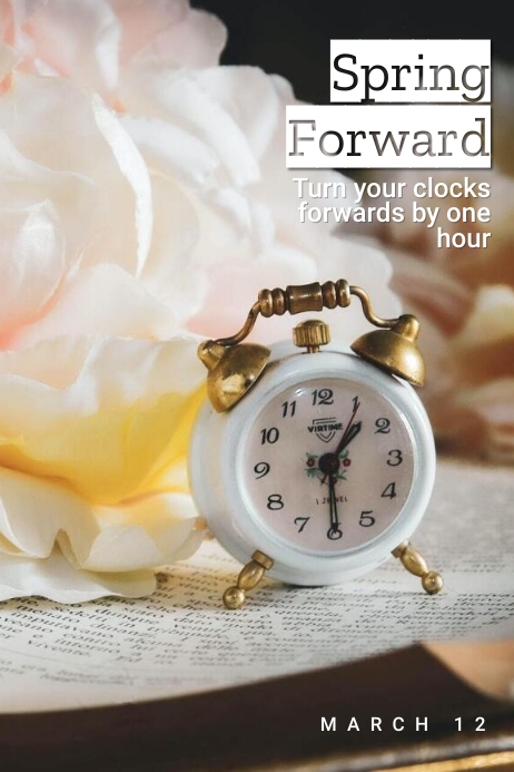 Spring Forward 23 Copy of spring forward 2023 2024 2025 | PosterMyWall