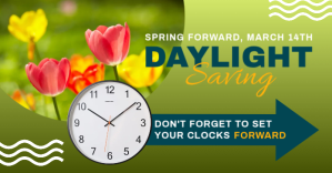 Jaune Daylight Saving Reminder ภาพที่แชร์บน Facebook Template