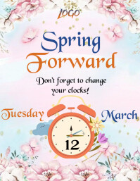 57+ Free Templates for 'Spring forward 2024 for daylight saving ...