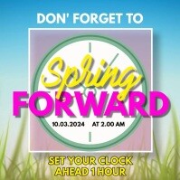 Spring Forward Development Co SPRING FORWARD Template | PosterMyWall