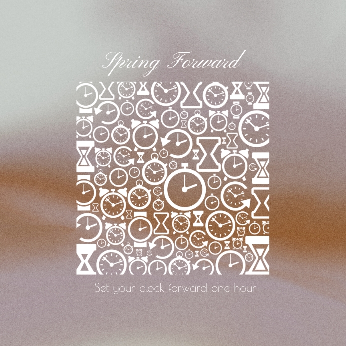 Spring Forward Template | PosterMyWall