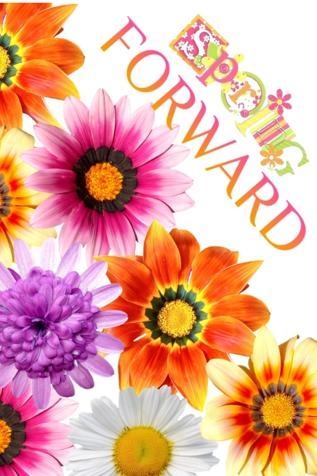 Spring Forward Small Spring forward Template | PosterMyWall