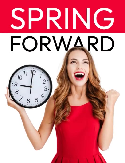Spring Forward Template PosterMyWall