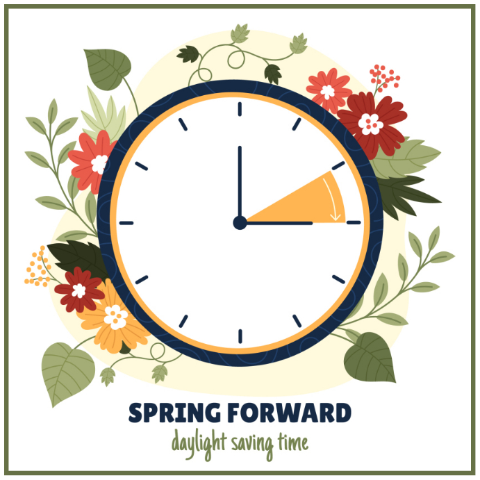 Spring Forward Template | PosterMyWall