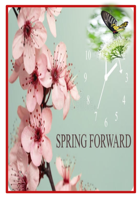 Copy of spring forward | PosterMyWall