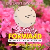 Spring Forward Template | PosterMyWall