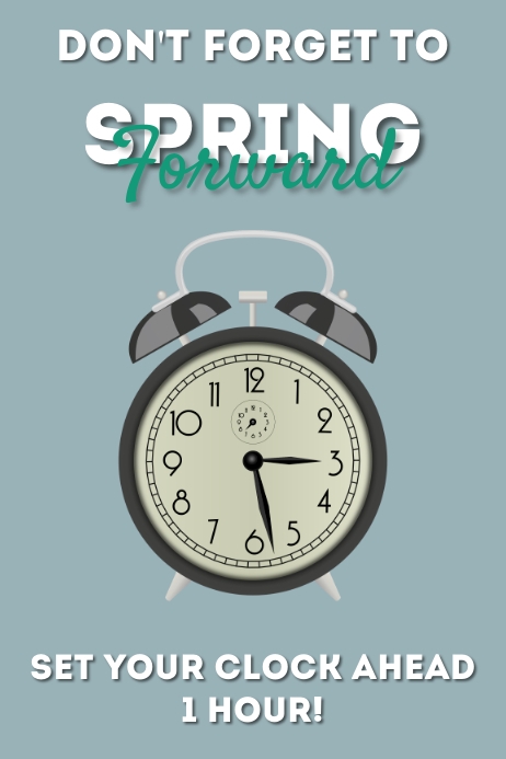 Plantilla de De Primavera Hacia Adelante | PosterMyWall