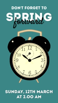 SPRING FORWARD Instagram Story template