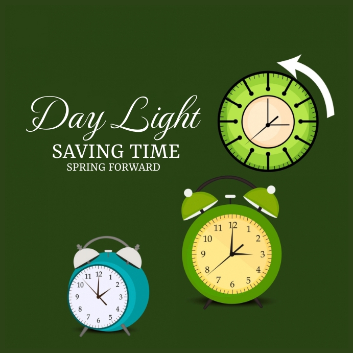 Plantilla de SPRING FORWARD | PosterMyWall