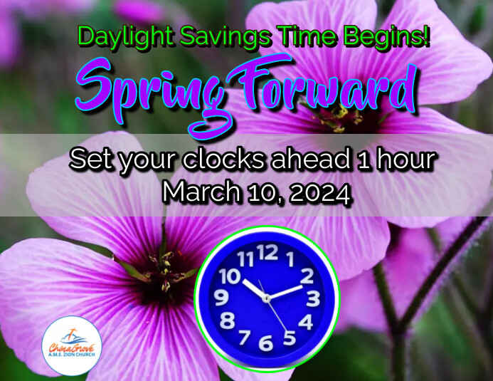 Spring Forward Template | PosterMyWall