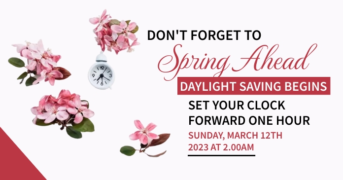 Spring Forward Template | PosterMyWall
