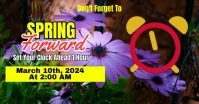 Spring Forward Facebook 共享图片 template