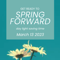 Spring Forward Post Spring Forward Template | PosterMyWall