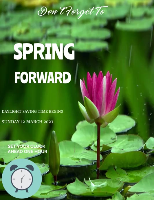 Spring Forward 202 Spring Forward 2022 Flyer at Leo Dartnell blog