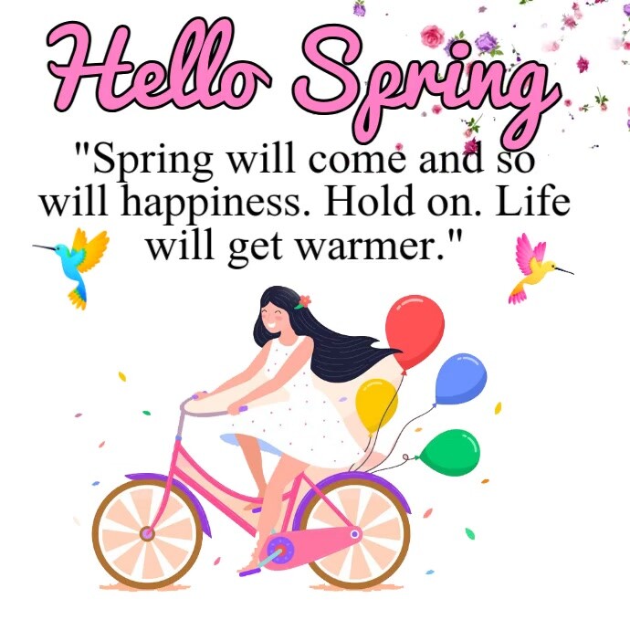 Spring forward Instagram Post Template | PosterMyWall