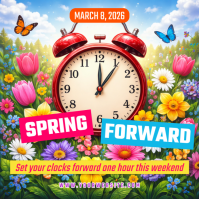Spring Forward Pos Instagram template