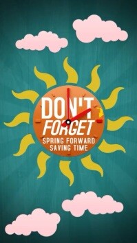 spring forward, march forward Template | PosterMyWall