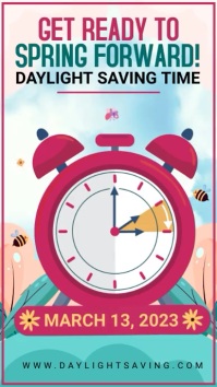 Spring Forward Template | PosterMyWall