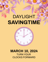 Spring Forward Template | PosterMyWall