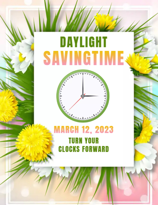 Spring Forward Templates Spring Forward Template | PosterMyWall