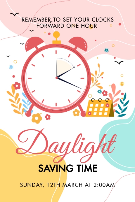 Spring Forward Template PosterMyWall