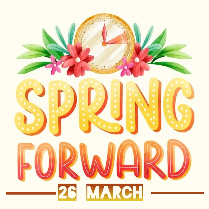 Posting Instagram Spring Forwerd Templat | PosterMyWall