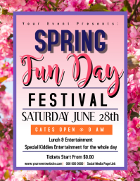 Aaa Spring Flyers HELLO SPRING Flyer Template | PosterMyWall