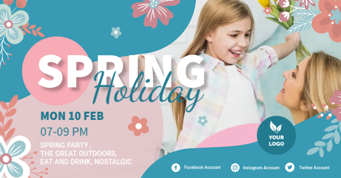 Spring Holiday Template | PosterMyWall