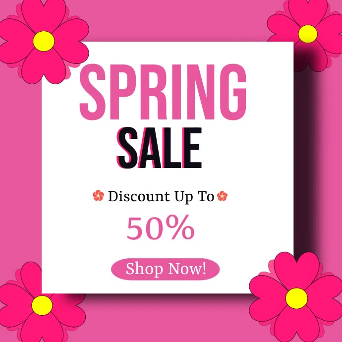 spring Instagram post Template | PosterMyWall