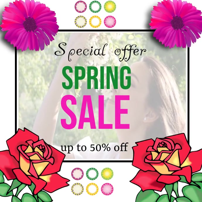 spring Instagram post Template | PosterMyWall