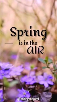 Spring Video Template | PosterMyWall