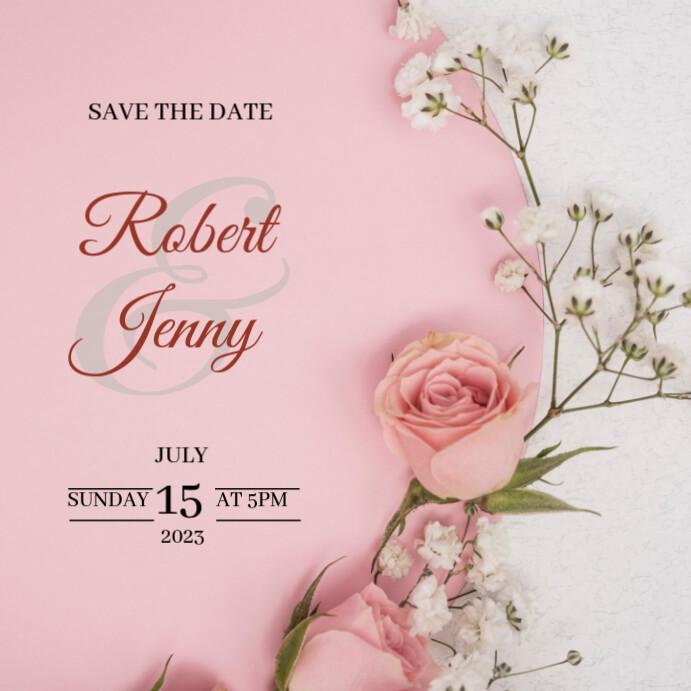 Spring Invitationsa Spring Invitation Template | PosterMyWall