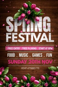 spring invites Template | PosterMyWall