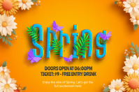 Spring Day Poster Template | PosterMyWall