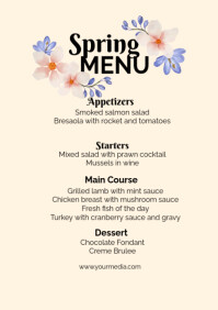 the menu Template | PosterMyWall