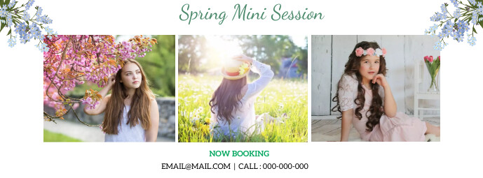 Spring Session Cover Copy of Spring Mini Session | PosterMyWall