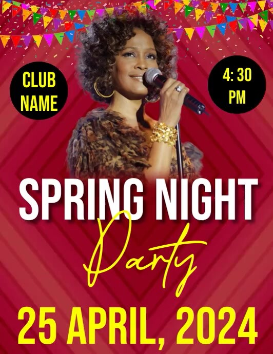 Copy of Spring night party flyers | PosterMyWall