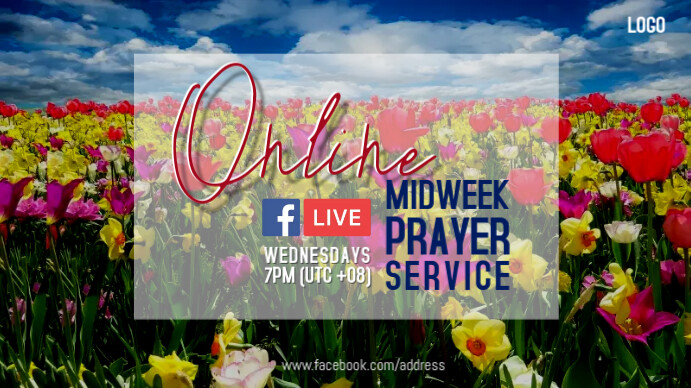 Powerpoint Spring Prayer Request Spring Online Prayer Template | PosterMyWall