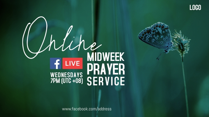 Spring Online Prayer Template | PosterMyWall