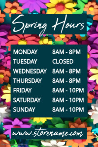 1.20K+ Free Business Hours Poster Templates | PosterMyWall