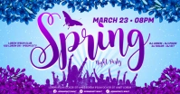 SPRING PARTY BANNER Facebook Shared Image template