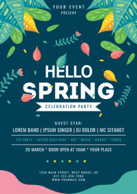 spring party Template | PosterMyWall