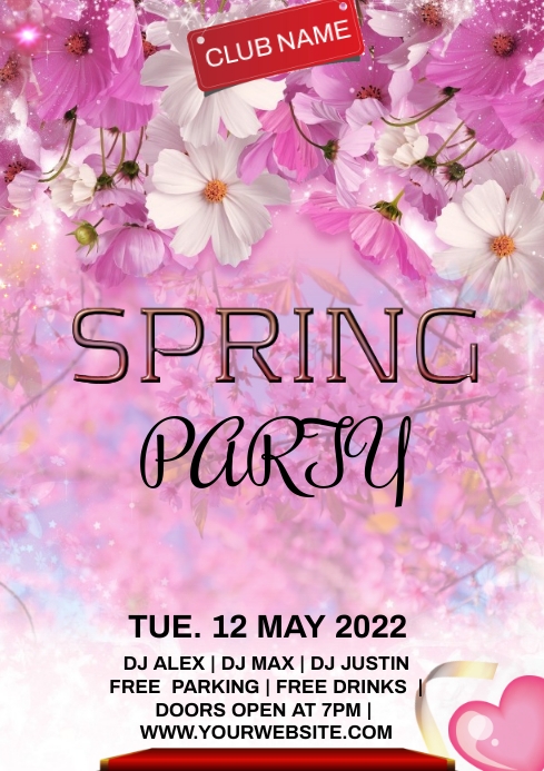 Spring Party Template | PosterMyWall
