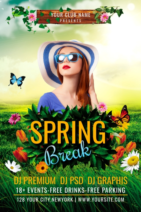 spring party Template | PosterMyWall