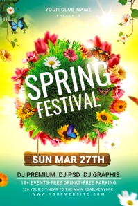 SPRING Template | PosterMyWall