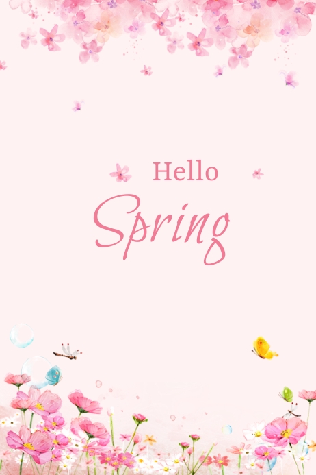 Spring Post Template | PosterMyWall